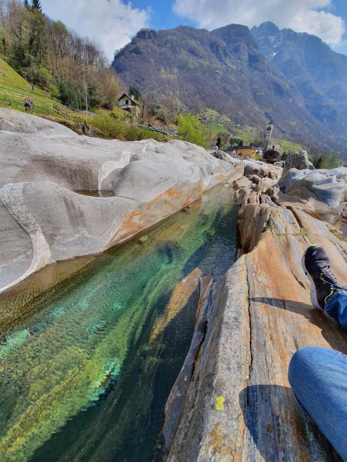 La Pergola Daire Avegno Dış mekan fotoğraf